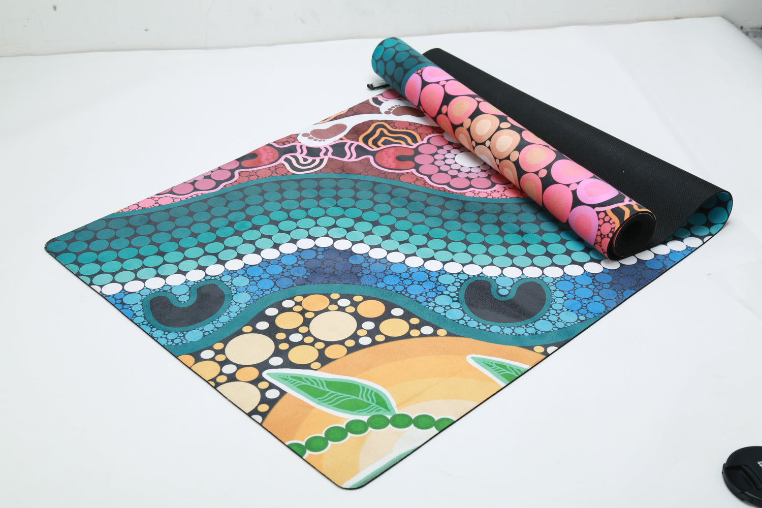Yoga Mat | A Breath of Fresh Air | Indigenous Designed Mat | Liyan AU