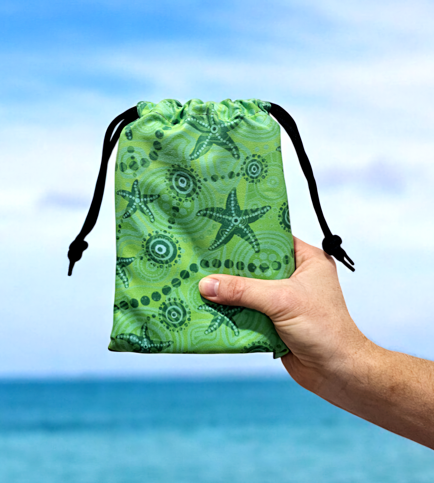 Starfish - Kids Travel Towel * NOW IN GREEN *